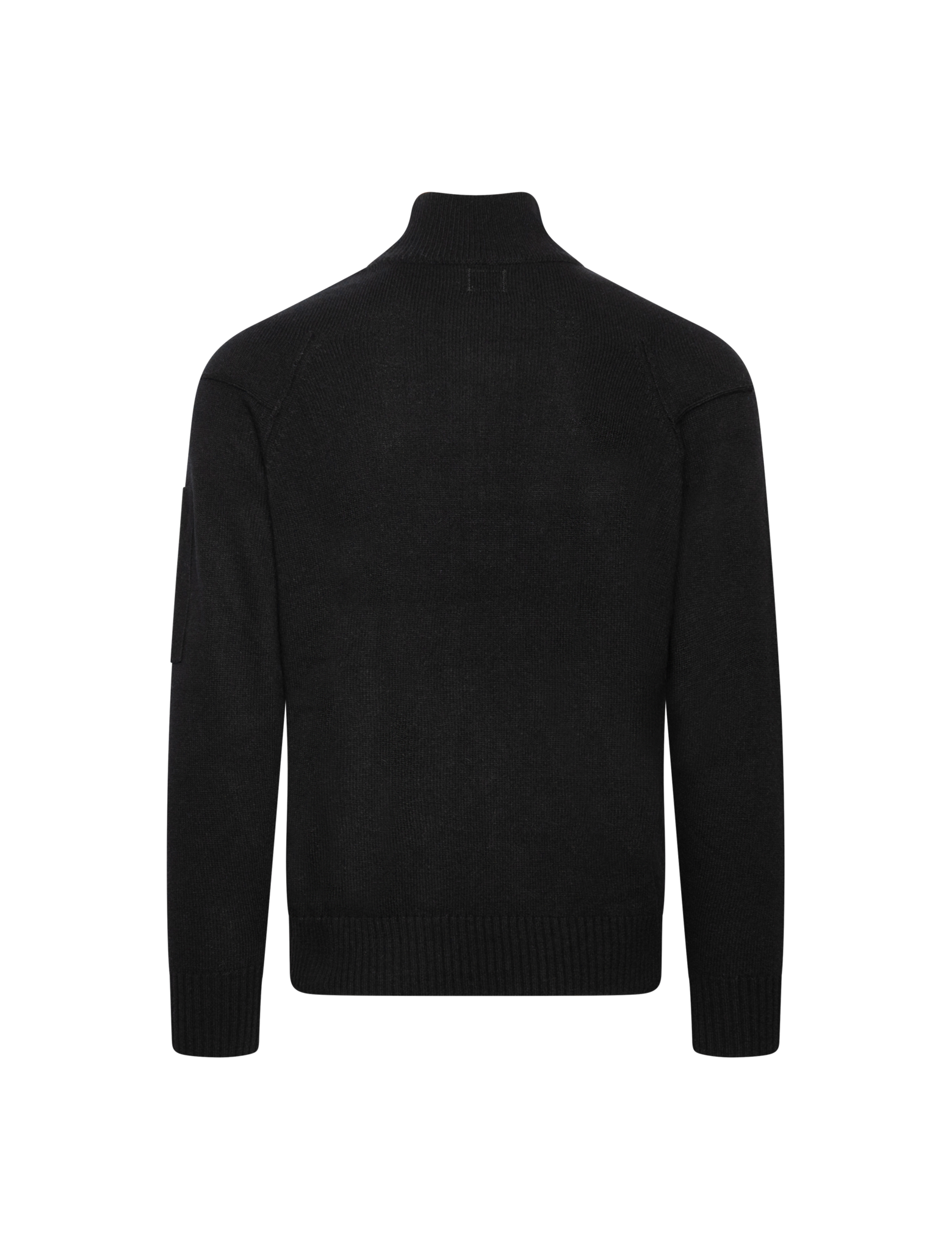 Zipped lambswool knitwear